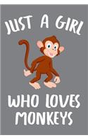 Just A Girl Who Loves Monkeys