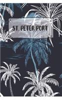 St. Peter Port: Ruled Travel Diary Notebook or Journey Journal - Lined Trip Pocketbook for Men and Women with Lines