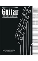 Guitar Music Sheets: Blank Sheet Music Notebook for Kids & Adults: With Chord Boxes and Guitar Chord Diagrams, Suitable for Beginners & Pro's, Students & Teachers