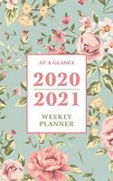 At a Glance 2020-2021 Weekly Planner: Floral 2 Year / 24 Month Pocket Planner for Purse - Jan 2020 - Dec 2021 Calendar - Size: 5.5" x 8.5"