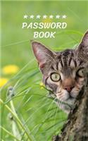Internet Password Book with Tabs Keeper Manager And Organizer You All Password Notebook Cat: Internet password book password organizer with tabs alphabetical(1 Internet Password Book with Tabs Collections)