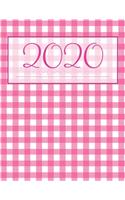 2020 Weekly & Monthly Planner: 1 Jan - 31 Dec 2020 - Weekly & Monthly 2020 Calendar (Priorities, Goals List) - Year Planner Daily Organizer Plan & Agenda Schedule Logbook(1 2020 Planner Book)