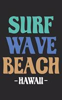 Surf Wave Beach Hawaii