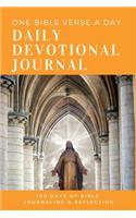 Daily Devotional Journal: One Bible Verse a Day - 100 Days of Bible Journaling and Reflection (Christ Is the Gateway)