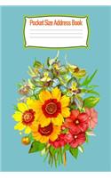 Pocket Size Address Book: Contact Addresses, Phone Numbers, Emails, Birthdates and More
