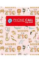 Phone Call Log Book