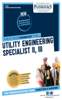 Utility Engineering Specialist II, III, 4893