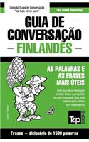 Guia de Conversação Português-Finlandês e dicionário conciso 1500 palavras: (125 European Portuguese Collection)