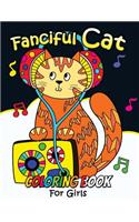 Fanciful Cat Coloring Book For Girls