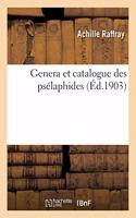 Genera Et Catalogue Des Psélaphides