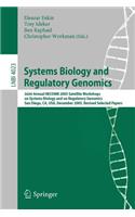 Systems Biology and Regulatory Genomics