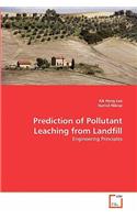 Prediction of Pollutant Leaching from Landfill