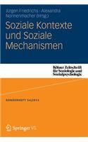 Soziale Kontexte Und Soziale Mechanismen