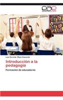 Introduccion a la Pedagogia