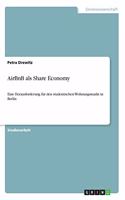 AirBnB als Share Economy