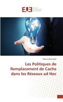 Les Politiques de Remplacement de Cache dans les Réseaux ad Hoc