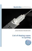 List of Doping Cases in Cycling: (English)
