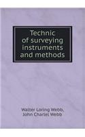 Technic of Surveying Instruments and Methods