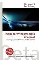 Image for Windows (Disk Imaging)