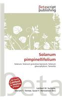 Solanum Pimpinellifolium: (English)