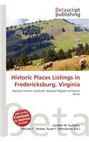 Historic Places Listings in Fredericksburg, Virginia