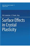 Surface Effects in Crystal Plasticity