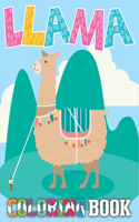 Llama Coloring Book: I Love Llama Coloring Book with Unicorn Llamacorn Caticorn for Relaxation and Stress Relief