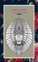Malbücher für Erwachsene - Mandala - Natur und Tiere