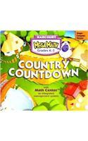 Harcourt School Publishers Eprod/Math: Mega Math/Cntdwn CD Sgl K3