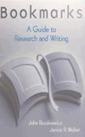 Bookmarks A Guide To Research And Writing