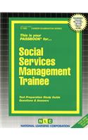 Social Services Management Trainee