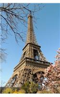 A View of the Eiffel Tower in Early Spring Journal