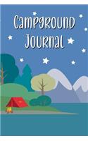 Campground Journal: Camping Journal to Track Information About Visited Campgrounds