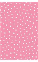 Trendy Polka Dots Design Notebook