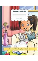 Primary Journal Grades K-2 Draw and Write Story Paper Notebook