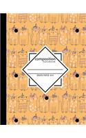 Composition Notebook Graph Paper 4x4