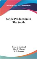 Swine Production In The South