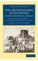 Archdeaconry of Richmond in the Eighteenth Century