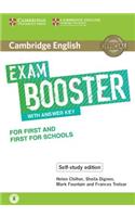 Cambridge English Booster with Answer Key for First and First for Schools - Self-Study Edition