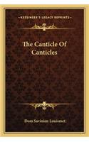 The Canticle Of Canticles