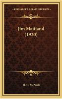 Jim Maitland (1920)