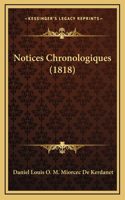 Notices Chronologiques (1818)