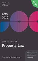 Core Statutes on Property Law 2019-20