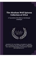 Abraham Wolf Spinoza Collection at UCLA