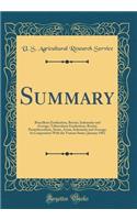 Summary: Brucellosis Eradication, Bovine, Indemnity and Average; Tuberculosis Eradication, Bovine, Paratuberculosis, Swine, Avian, Indemnity and Average; In Cooperation with the Various States, January 1962 (Classic Reprint)