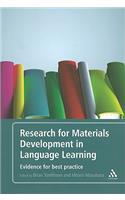 Research for Materials Development in Language Learning: Evidence For Best Practice(English)