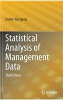 Statistical Analysis of Management Data