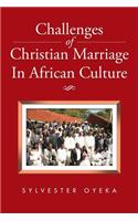 Challenges of Christian Marriage In African Culture