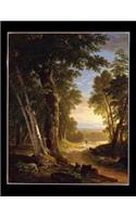 100 Page Unruled Blank Notebook - The Beeches - Asher Brown Durand - 1845