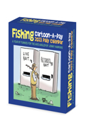 Fishing Cartoon-A-Day by Jonny Hawkins 2023 Calendar